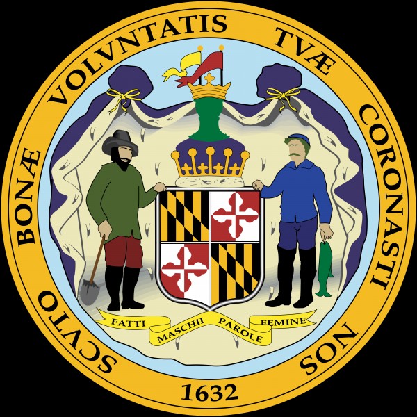 Maryland Great Seal by Fun With Flags